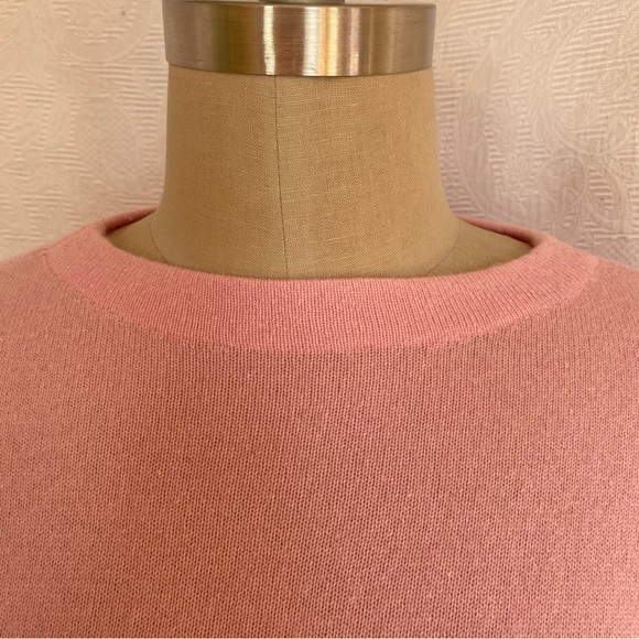 Pure Cashmere S/M baby pink sweater. EUC - Picture 5 of 6